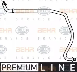 9GS 351 337-251 HELLA Трубопровод высокого / низкого давления, кондиционер