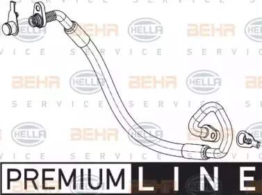 9GS 351 337-771 HELLA Трубопровод высокого давления, кондиционер