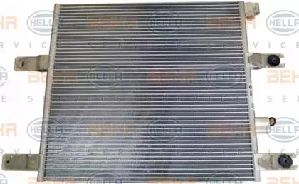 8FC 351 343-241 HELLA Конденсатор, кондиционер