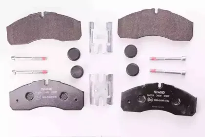 8DB 355 005-561 HELLA Комплект тормозных колодок, дисковый тормоз