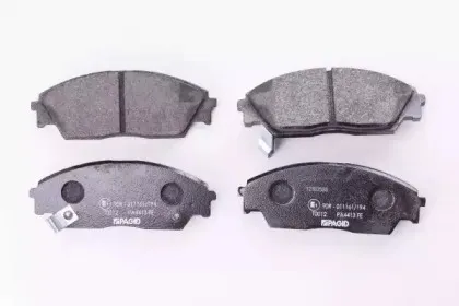 8DB 355 005-661 HELLA Комплект тормозных колодок, дисковый тормоз