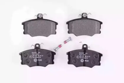 8DB 355 006-021 HELLA Комплект тормозных колодок, дисковый тормоз