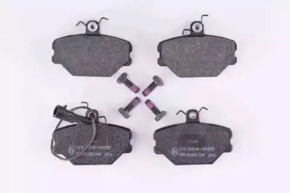 8DB 355 006-191 HELLA Комплект тормозных колодок, дисковый тормоз