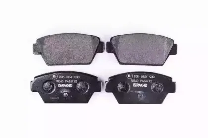 8DB 355 006-231 HELLA Комплект тормозных колодок, дисковый тормоз
