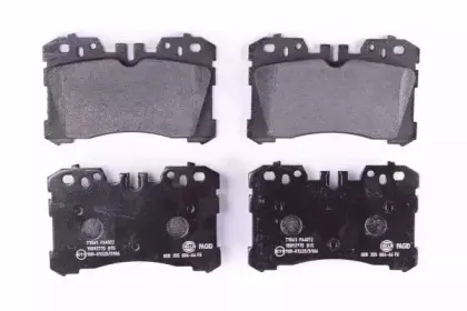 8DB 355 006-661 HELLA Комплект тормозных колодок, дисковый тормоз