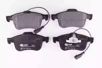 8DB 355 006-901 HELLA Комплект тормозных колодок, дисковый тормоз