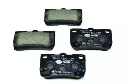 8DB 355 006-971 HELLA Комплект тормозных колодок, дисковый тормоз