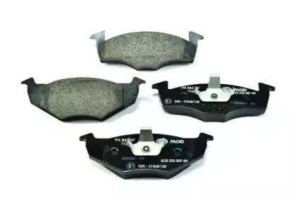 8DB 355 007-891 HELLA Комплект тормозных колодок, дисковый тормоз