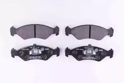 8DB 355 008-051 HELLA Комплект тормозных колодок, дисковый тормоз