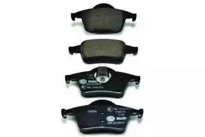 8DB 355 008-871 HELLA Комплект тормозных колодок, дисковый тормоз