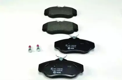 8DB 355 009-531 HELLA Комплект тормозных колодок, дисковый тормоз