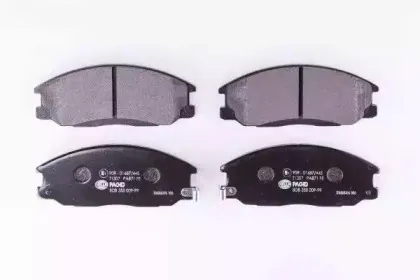 8DB 355 009-991 HELLA Комплект тормозных колодок, дисковый тормоз