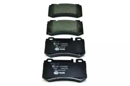 8DB 355 010-291 HELLA Комплект тормозных колодок, дисковый тормоз