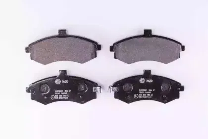 8DB 355 010-481 HELLA Комплект тормозных колодок, дисковый тормоз