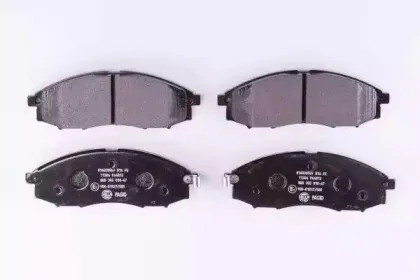 8DB 355 010-671 HELLA Комплект тормозных колодок, дисковый тормоз