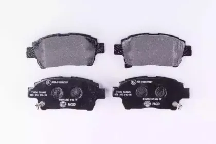 8DB 355 010-901 HELLA Комплект тормозных колодок, дисковый тормоз