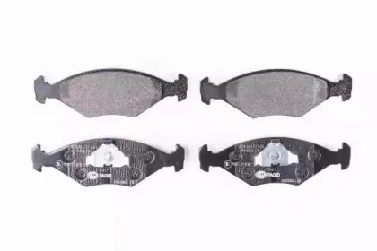 8DB 355 011-031 HELLA Комплект тормозных колодок, дисковый тормоз