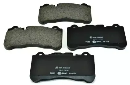 8DB 355 012-691 HELLA Комплект тормозных колодок, дисковый тормоз