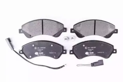 8DB 355 012-771 HELLA Комплект тормозных колодок, дисковый тормоз