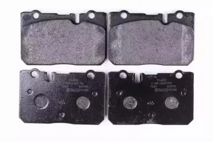 8DB 355 013-231 HELLA Комплект тормозных колодок, дисковый тормоз