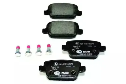 8DB 355 013-301 HELLA Комплект тормозных колодок, дисковый тормоз