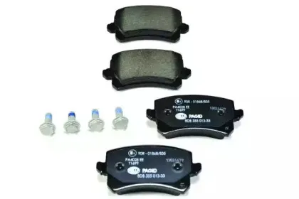 8DB 355 013-331 HELLA Комплект тормозных колодок, дисковый тормоз