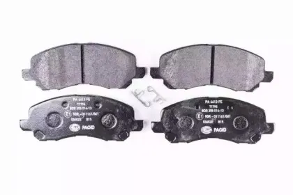 8DB 355 014-131 HELLA Комплект тормозных колодок, дисковый тормоз