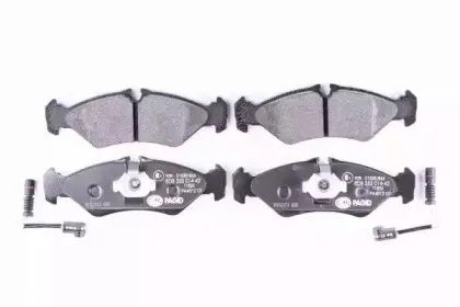 8DB 355 014-421 HELLA Комплект тормозных колодок, дисковый тормоз