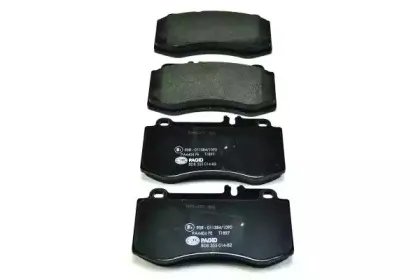 8DB 355 014-821 HELLA Комплект тормозных колодок, дисковый тормоз