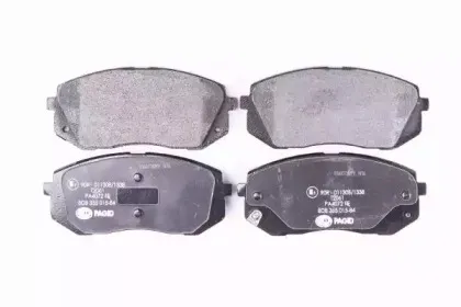 8DB 355 015-841 HELLA Комплект тормозных колодок, дисковый тормоз