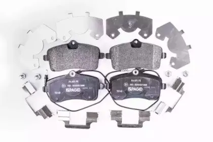 8DB 355 016-261 HELLA Комплект тормозных колодок, дисковый тормоз