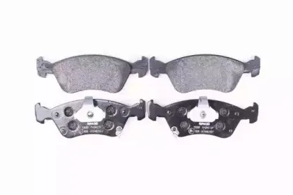 8DB 355 016-981 HELLA Комплект тормозных колодок, дисковый тормоз