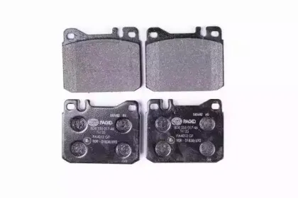 8DB 355 017-461 HELLA Комплект тормозных колодок, дисковый тормоз