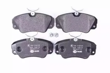 8DB 355 017-771 HELLA Комплект тормозных колодок, дисковый тормоз