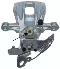 8AC 355 383-611 HELLA Тормозной суппорт