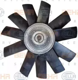 8MV 376 702-081 HELLA Вентилятор, охлаждение двигателя