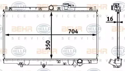 8MK 376 708-261 HELLA