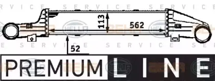 8ML 376 723-141 HELLA Интеркулер