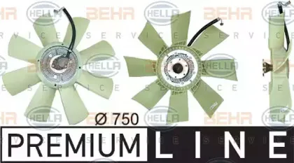 8MV 376 729-431 HELLA Вентилятор, охлаждение двигателя