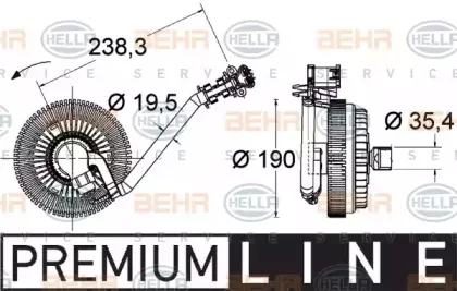 8MV 376 734-021 HELLA