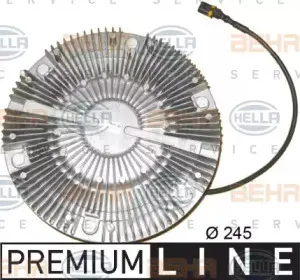 8MV 376 757-661 HELLA Сцепление, вентилятор радиатора