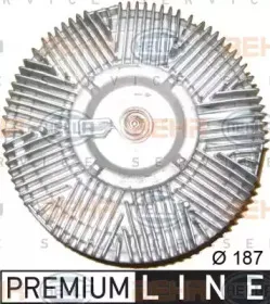 8MV 376 757-671 HELLA Сцепление, вентилятор радиатора