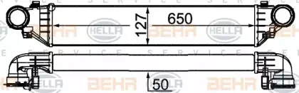 8ML 376 776-354 HELLA Интеркулер