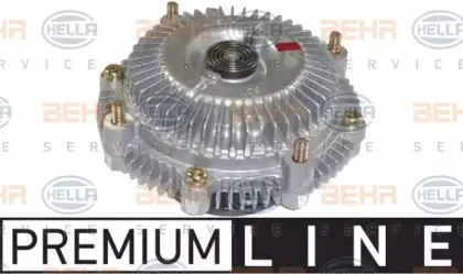 8MV 376 791-311 HELLA Сцепление, вентилятор радиатора
