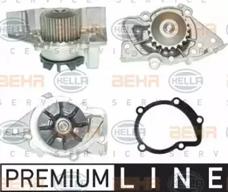 8MP 376 800-651 HELLA Водяной насос