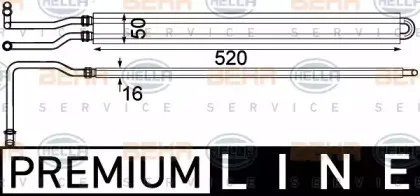 8MO 376 924-221 HELLA масляный радиатор, двигательное масло