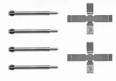 8DZ 355 203-461 HELLA Комплектующие, колодки дискового тормоза