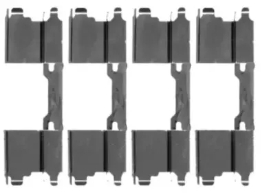 8DZ 355 203-501 HELLA Комплектующие, колодки дискового тормоза