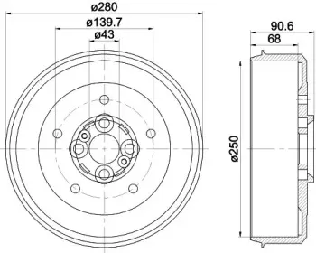8DT 355 300-881 HELLA