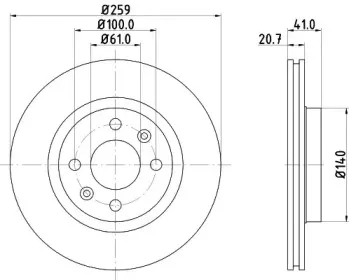 8DD 355 107-121 HELLA